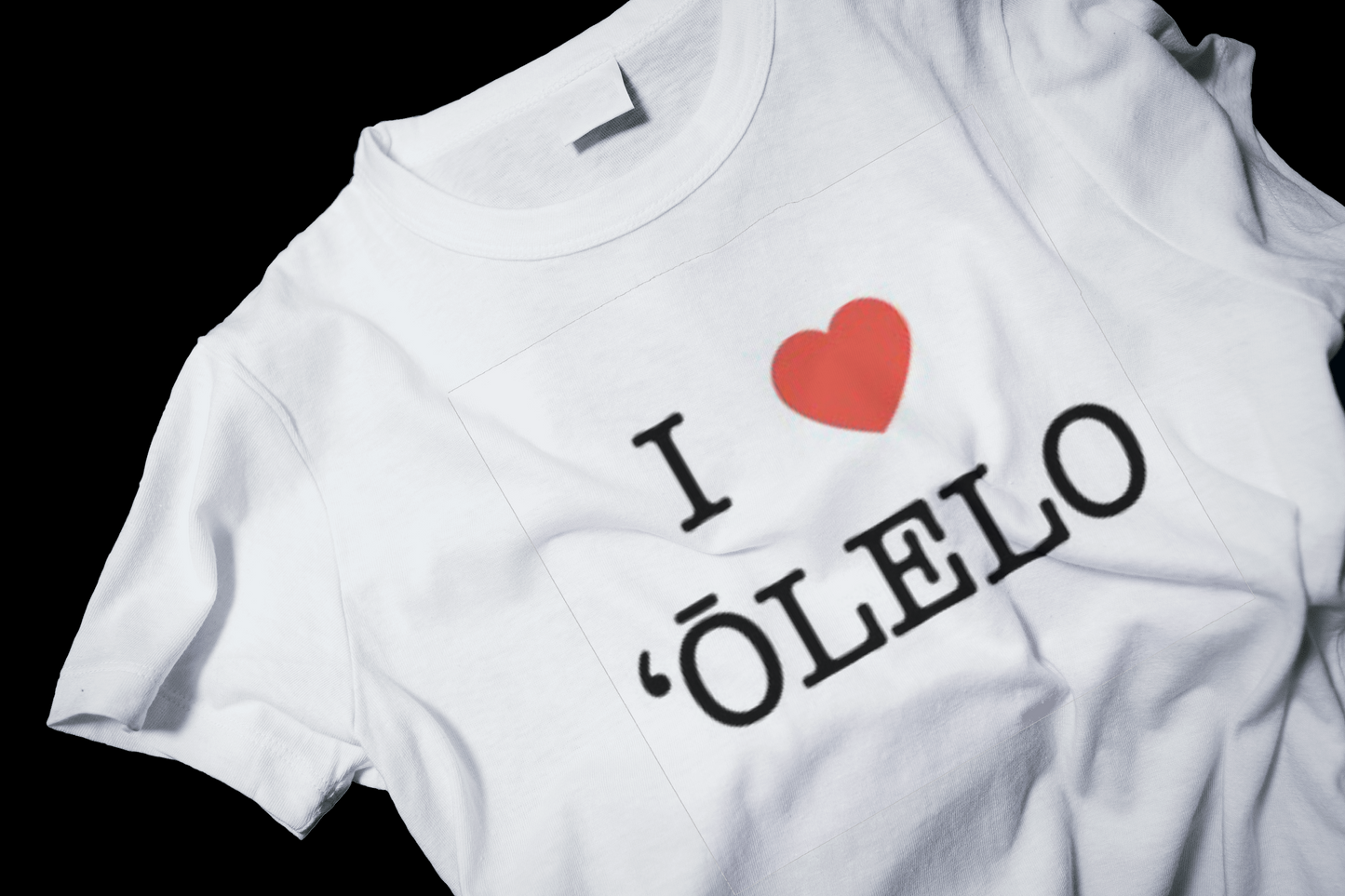 I Heart ʻŌlelo Uni-Tees