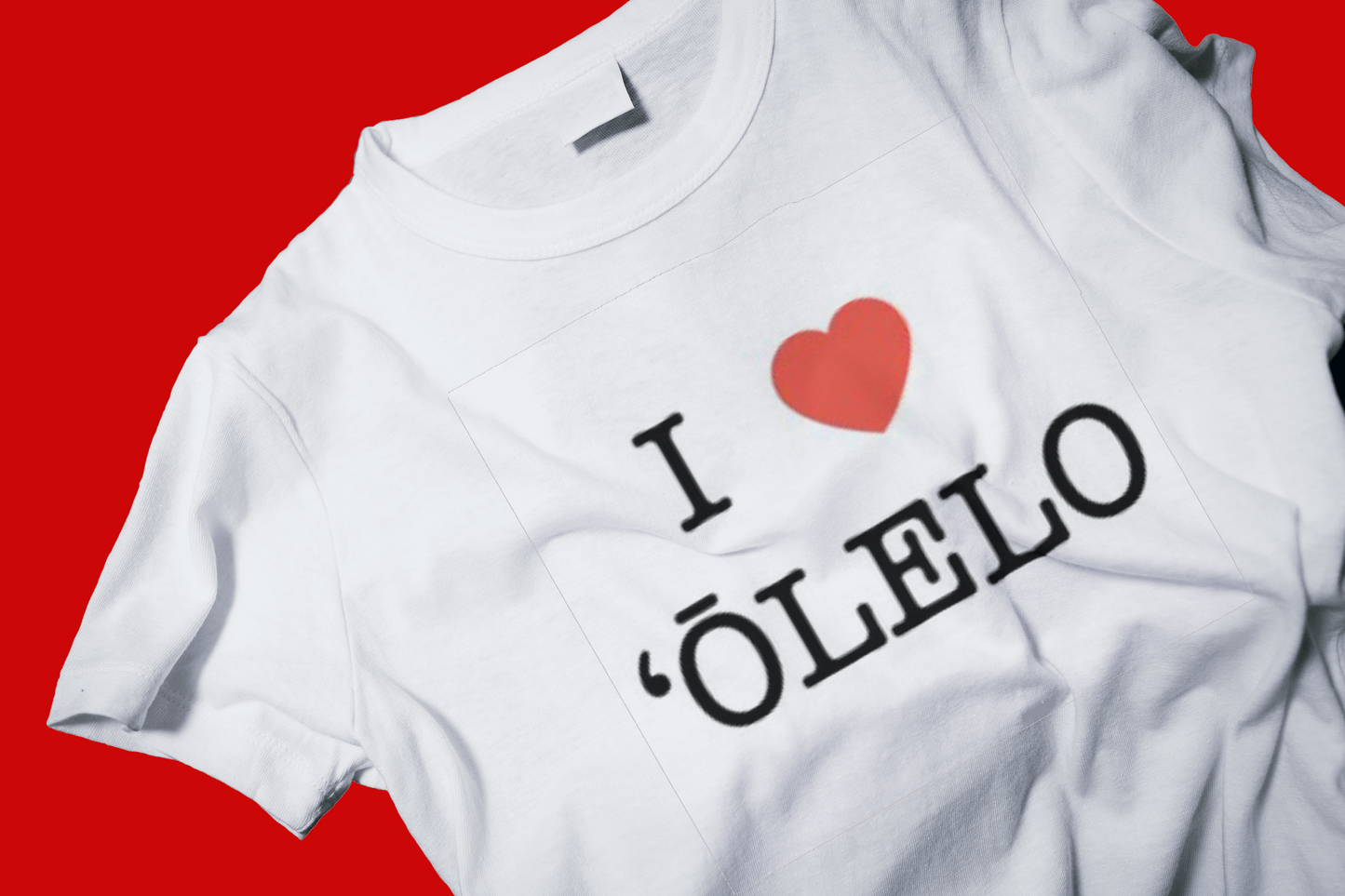 I Heart ʻŌlelo Boxy Crop